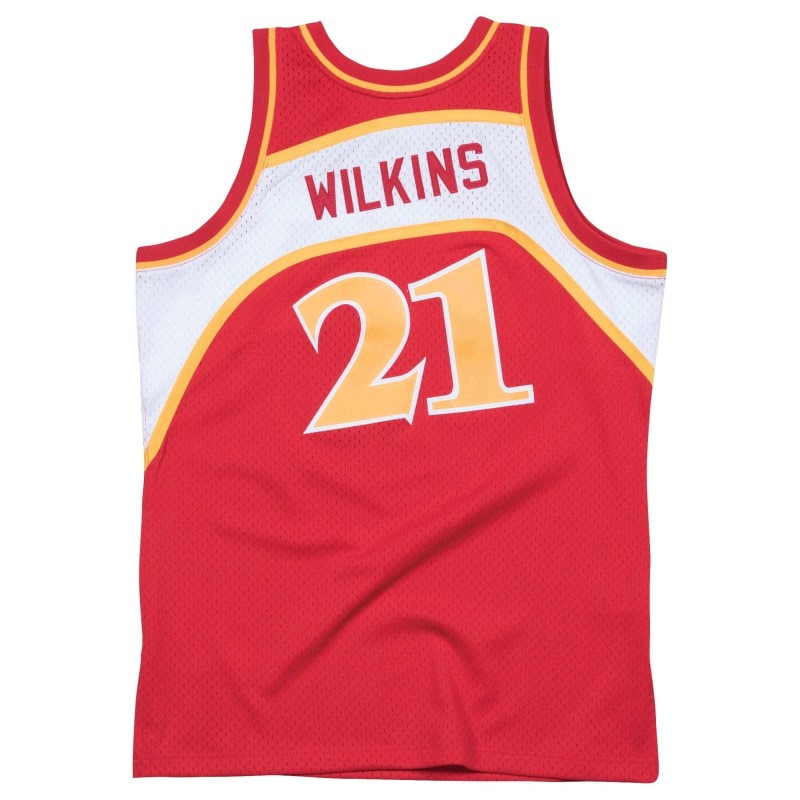 Camiseta NBA Hardwood Classics Swingman Dominique Wilkins en Atlanta Hawks