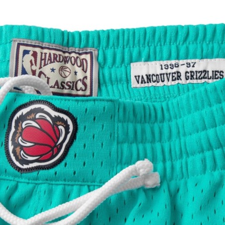 Pantalón Swingman Hardwood Classics Mitchell & Ness NBA Vancouver Grizzlies