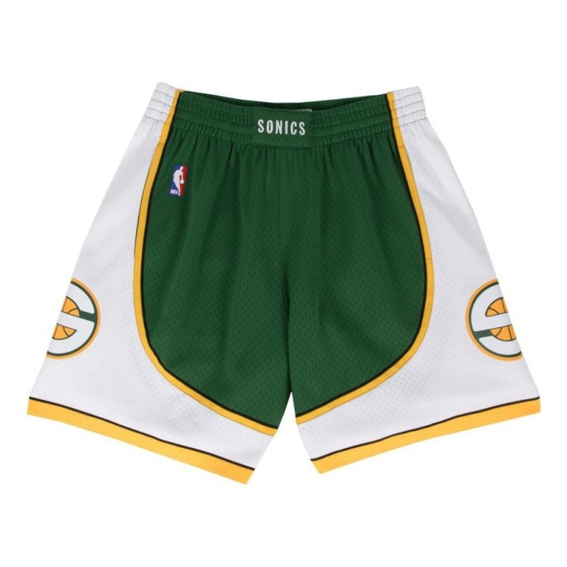 Pantalón Swingman Hardwood Classics Mitchell & Ness NBA Seattle Supersonics