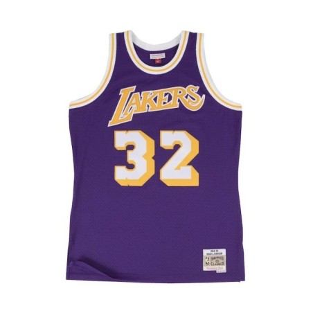 Swingman NBA Hardwood Classics Mitchell&Ness Magic Johnson Los Angeles Lakers Morada