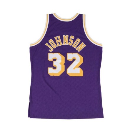 Swingman NBA Hardwood Classics Mitchell&Ness Magic Johnson Los Angeles Lakers Morada