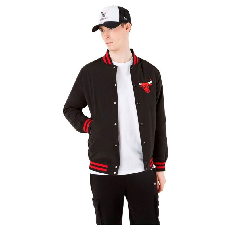 Chaqueta Bomber NBA WordMark New Era Chicago Bulls