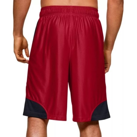 Pantalón Corto Baloncesto Under Armour Perimeter Rojo