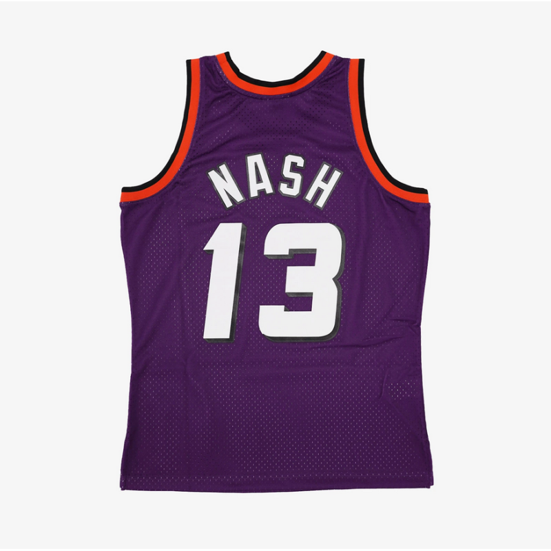 Camiseta Swingman NBA Hardwood Classics Mitchell&Ness Steve Nash Phoenix Suns Morada