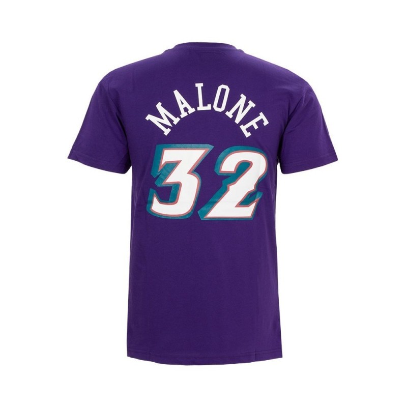 Camiseta M&N KARL MALONE UTAH JAZZ