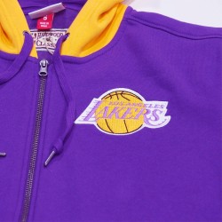 Sudadera NBA Full Zip Fleece Los Angeles Lakers 2