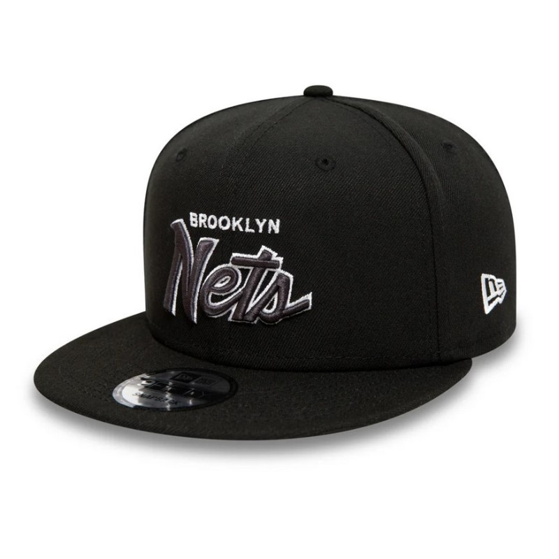 Gorra New Era 950 NBA Script Up Brooklyn Nets