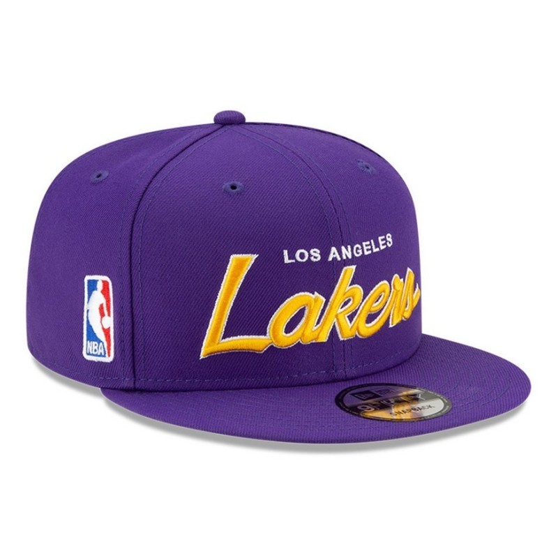 Gorra New Era 950 NBA Script Up Los Angeles Lakers