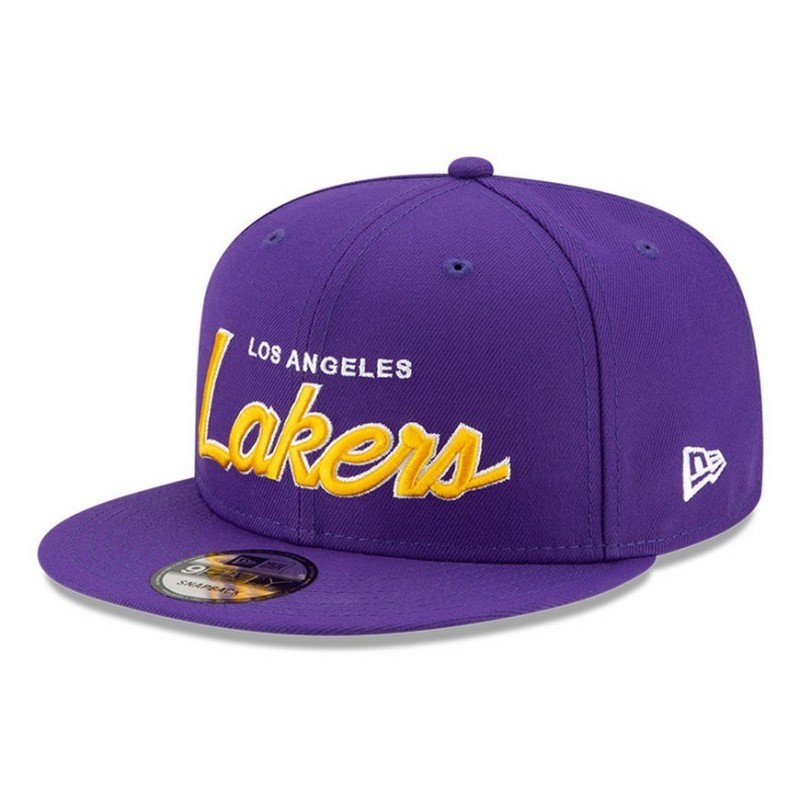 Gorra New Era 950 NBA Script Up Los Angeles Lakers