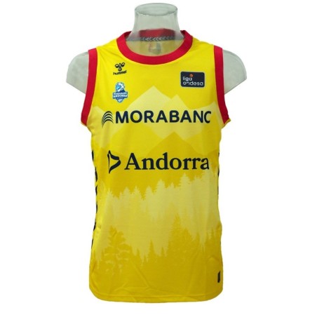 Camiseta Liga Endesa Morabanc Andorra 2ª 2021/22