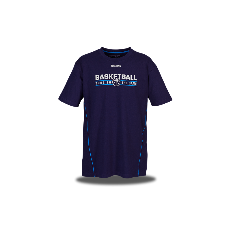 Camiseta Team de Spalding. Color azul.