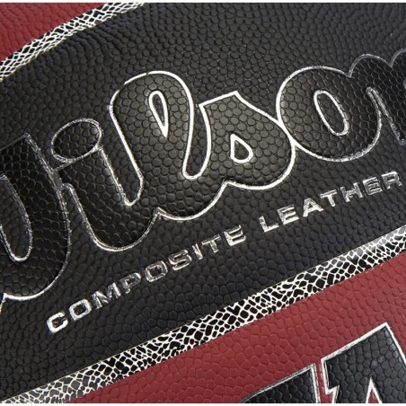 Balon Wilson Ncaa Limited Negro y Rojo