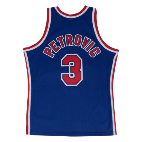 Camiseta NBA Swingman Drazen Petrovic New Jersey Nets