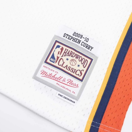 Swingman NBA Stephen Curry Golden State Warriors Blanca