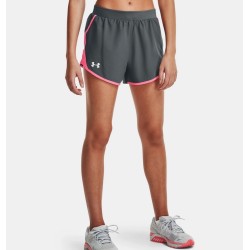 Pantalon Corto Femenino Gris Y Rosa Underarmour 2