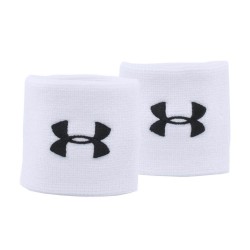 Muñequeras Under Armour Blancas
