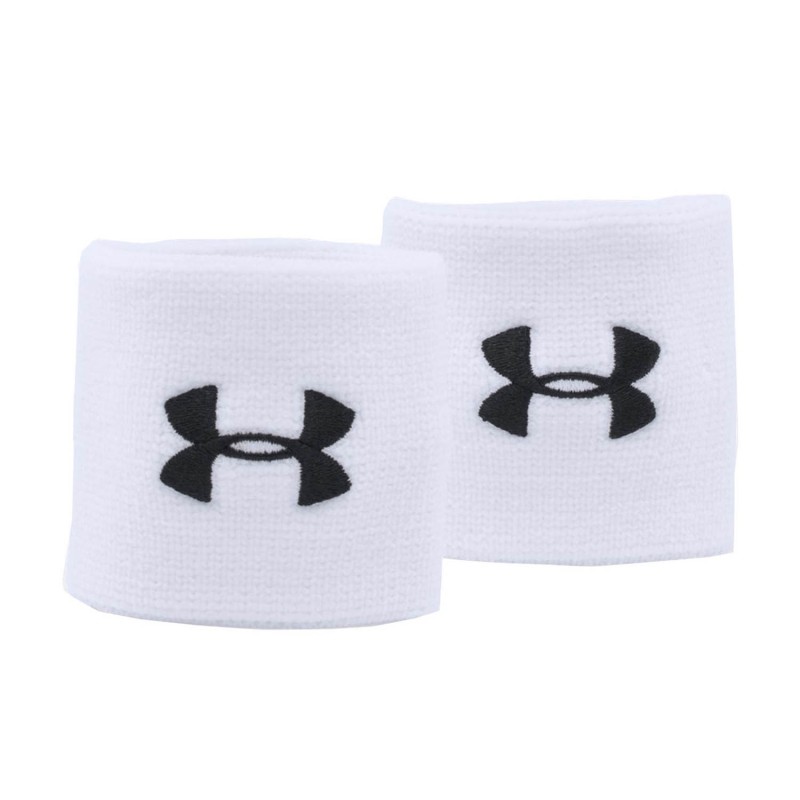 Muñequeras Under Armour Blancas