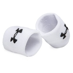 Muñequeras Under Armour Blancas 2