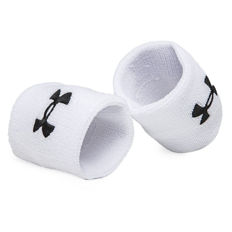 Muñequeras Under Armour Blancas