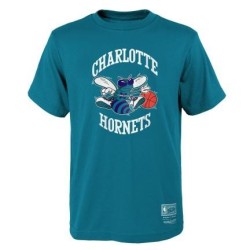 Camiseta Niños NBA Retro Logo Charlotte Hornets