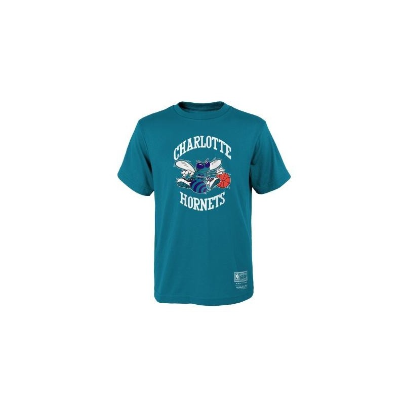 Camiseta Niños NBA Retro Logo Charlotte Hornets