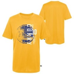 Camiseta Niños NBA Stephen Curry Warriors Amarilla