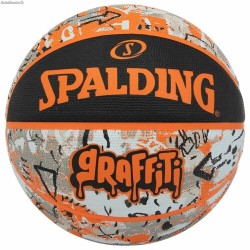 Balón Spalding Graffiti Naranja