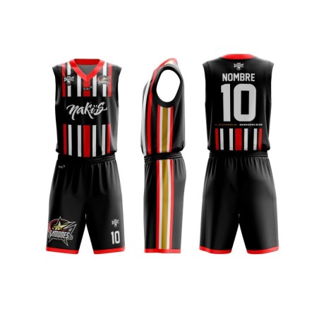 Equipación Baloncesto Personalizada Sublimada