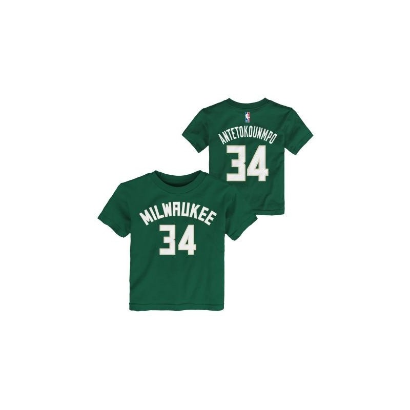 Camiseta NBA N&N Antetokounmpo Milwaukee Bucks