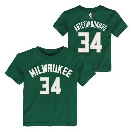 Camiseta NBA N&N Antetokounmpo Milwaukee Bucks