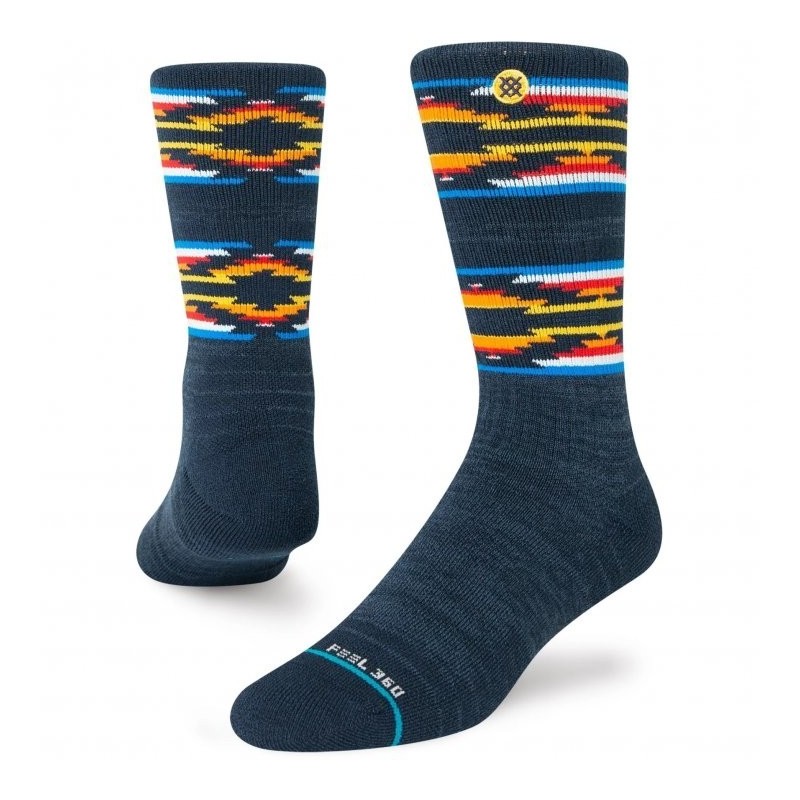 Calcetín Stance Serape Dos Base Azul