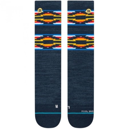 Calcetín Stance Serape Dos Base Azul