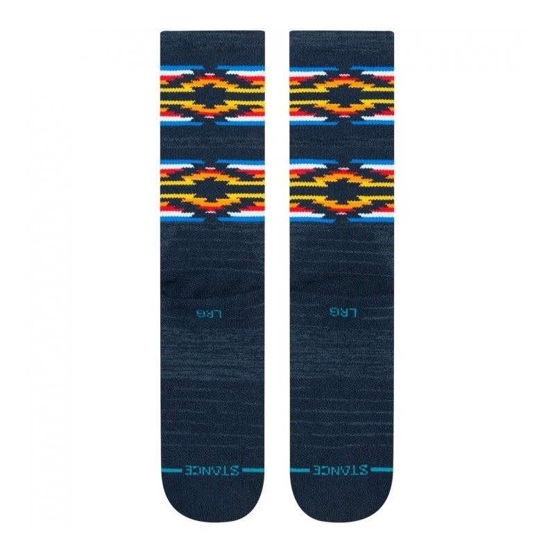 Calcetín Stance Serape Dos Base Azul