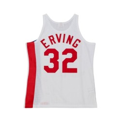 Swingman NBA Julius Erving New York Nets Blanca 1973-74 2