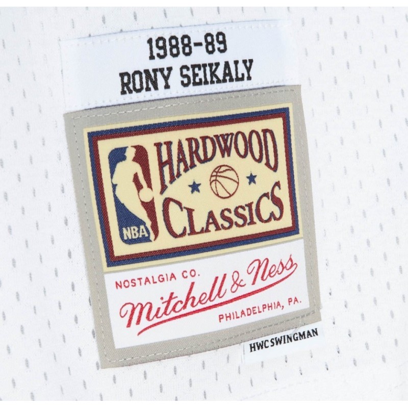 Swingman NBA Rony Seikaly Miami Heat 1988-89