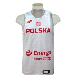 Camiseta FIBA Polonia Eurobasket 2022 2ª Blanca