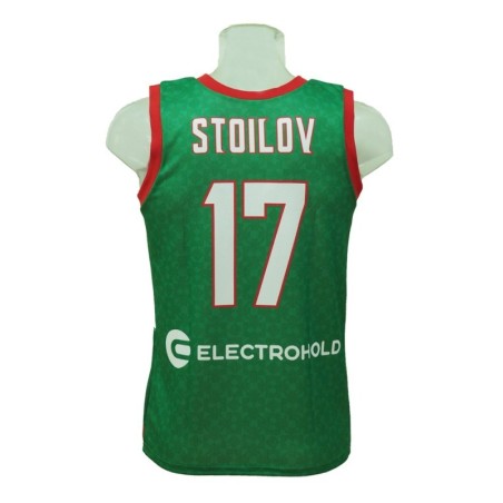 Camiseta Baloncesto FIBA Bulgaria Emil Stoilov