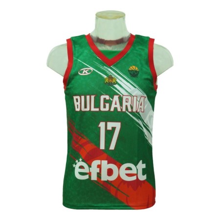 Camiseta Baloncesto FIBA Bulgaria Emil Stoilov