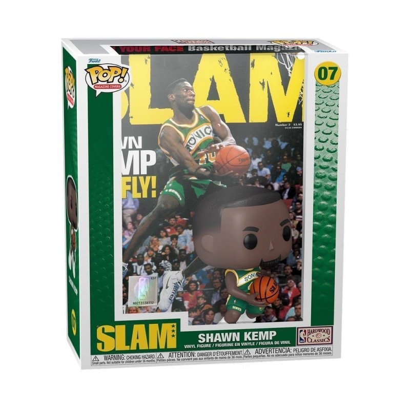 Funko Cover NBA Shawn Kemp Cromo Seattle Supersonics