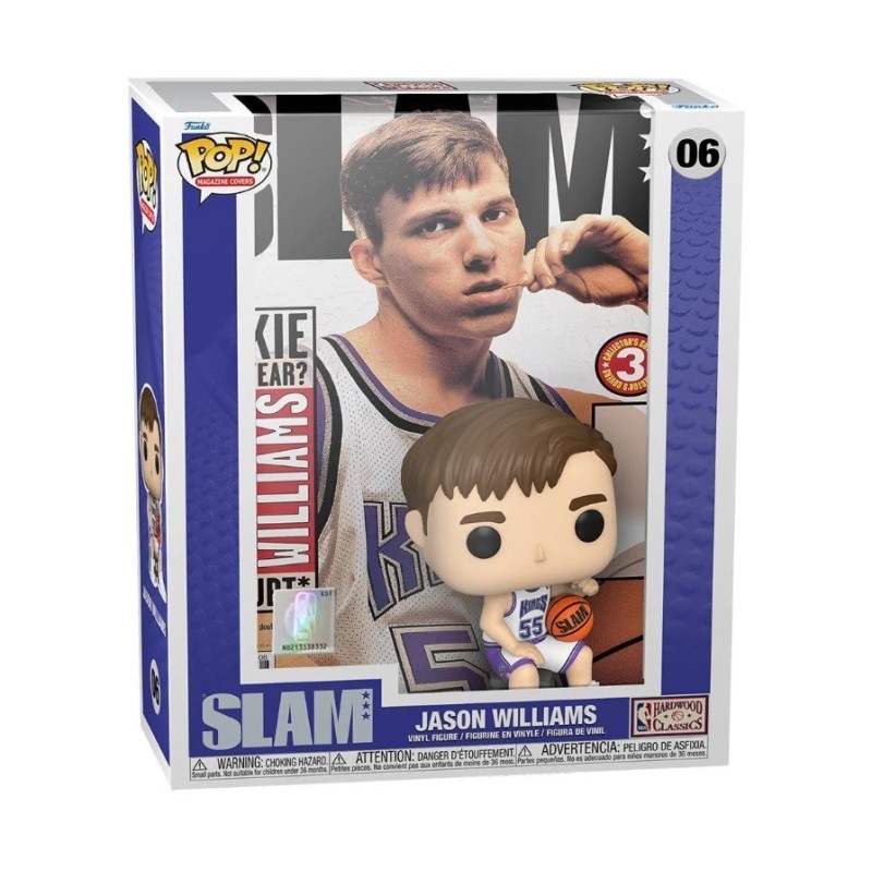 Funko Cover NBA Jason Williams Cromo Sacramento Kings
