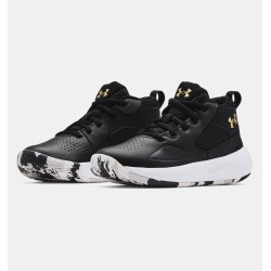 Zapatilla de Baloncesto Under Armour UA GS Lockdown 5 Negra 2
