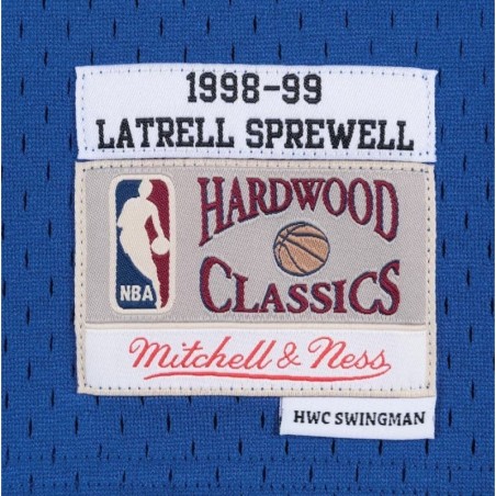 Swingman Hardwood Classics NBA Latrell Sprewell New Yorks Knicks 1998/99