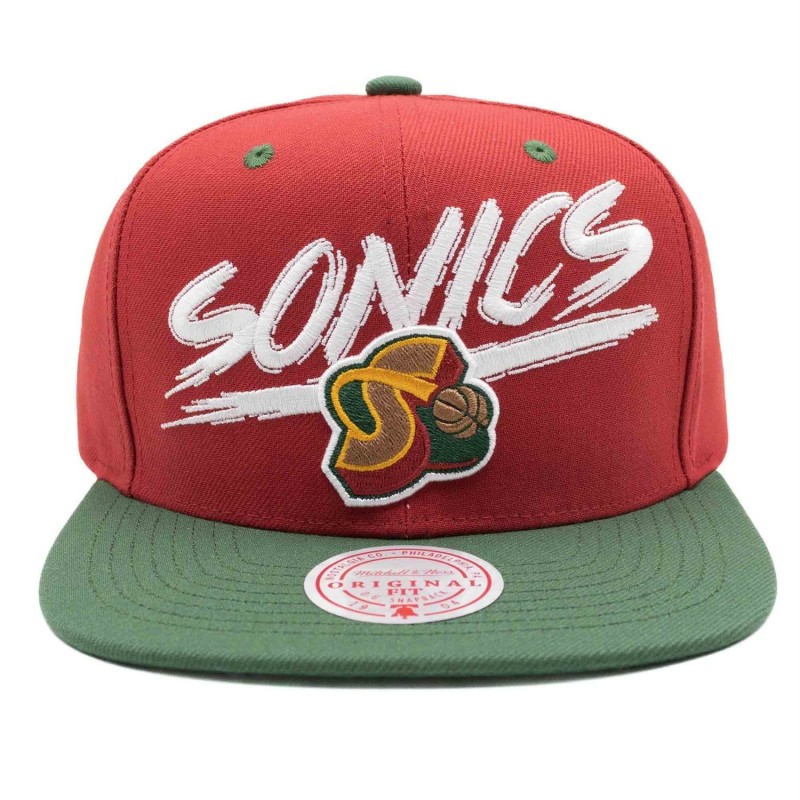 Gorra NBA Soulstrike Transcript Snapback Supersonics