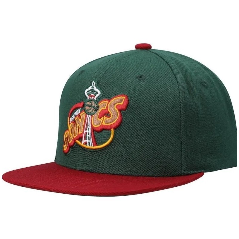 Gorra NBA Team 2 Tone 2.0 Snapback Hwc Supersonics