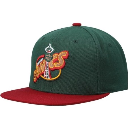 Gorra NBA Team 2 Tone 2.0 Snapback Hwc Supersonics
