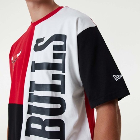 Camiseta Cut And Sew Os Tee Chicago Bulls