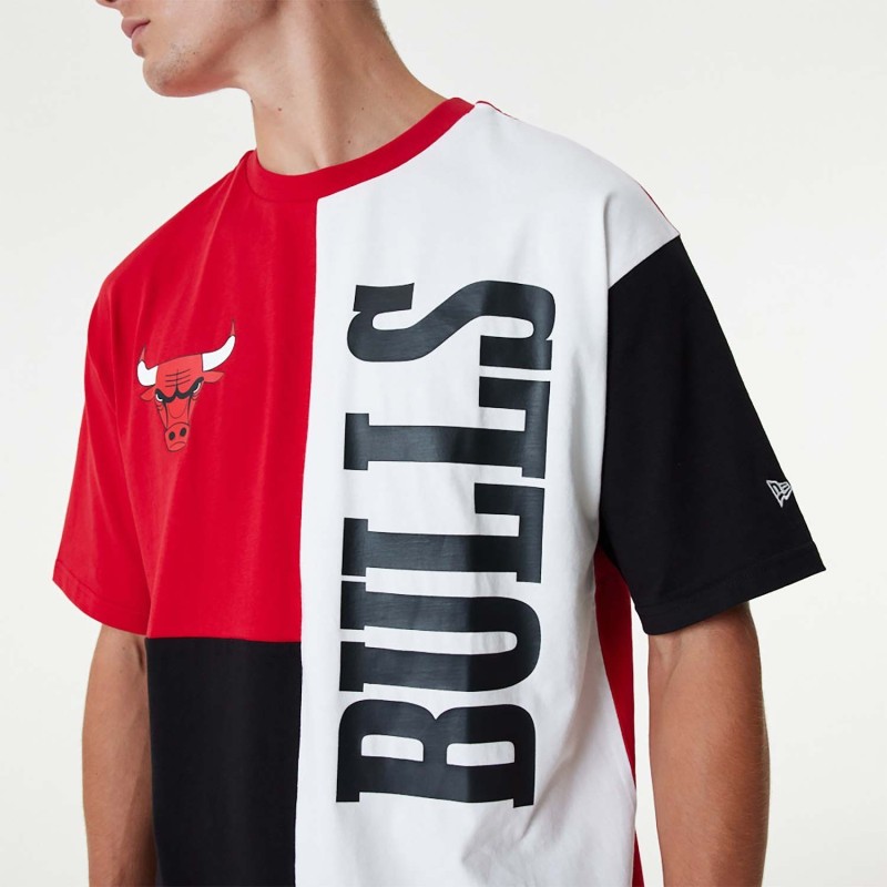 Camiseta Cut And Sew Os Tee Chicago Bulls