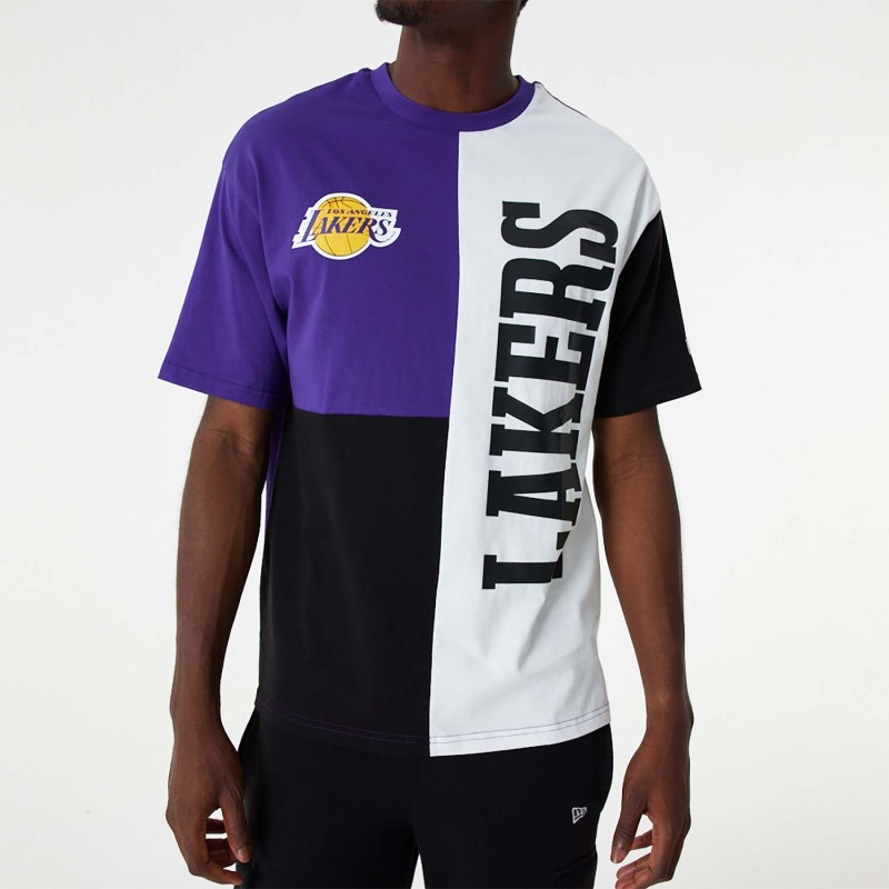 Camiseta Cut And Sew Os Tee Los Angeles Lakers