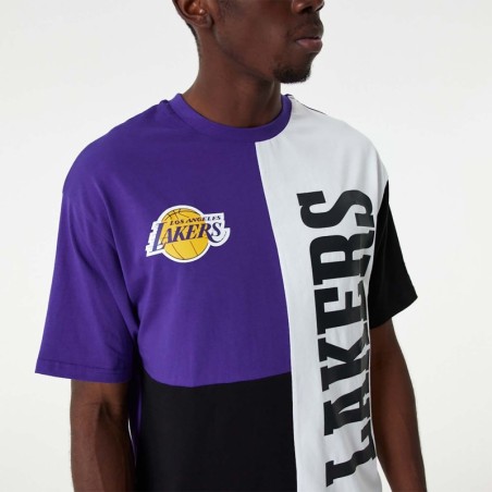 Camiseta Cut And Sew Os Tee Los Angeles Lakers