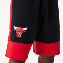 Pantalón Corto Negro Y Rojo Chicago Bulls New Era 2
